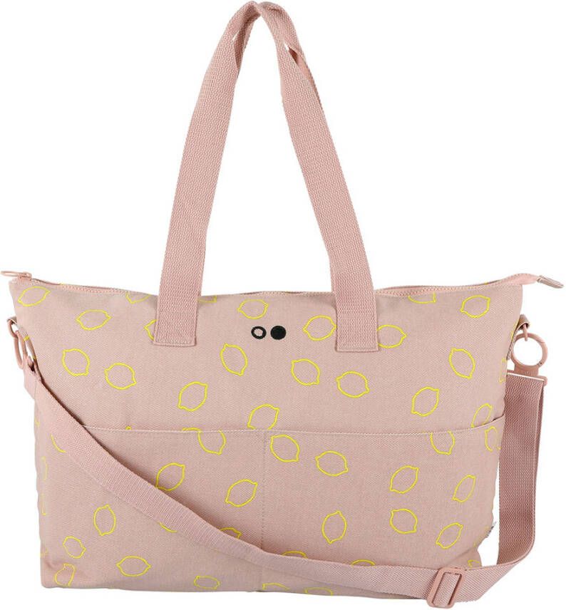 Trixie Lemon Squash Diaper Bag soft pink Luiertas