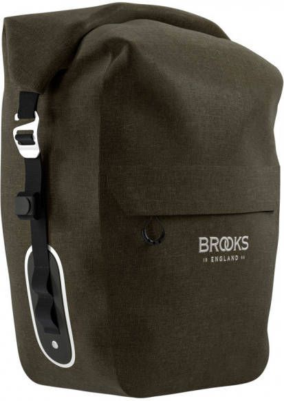 BROOKS ENGLAND Scape Pannier Large Bagagedragertas 22 l, olijfgroen