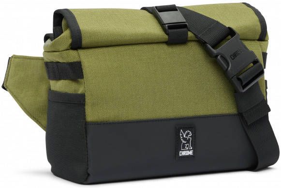 Chrome Doubletrack Bar Bag 5 Stuurtas l, olijfgroen/zwart