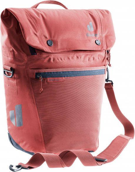 Deuter Mainhattan 17+10 Bagagedragertas, roze/rood