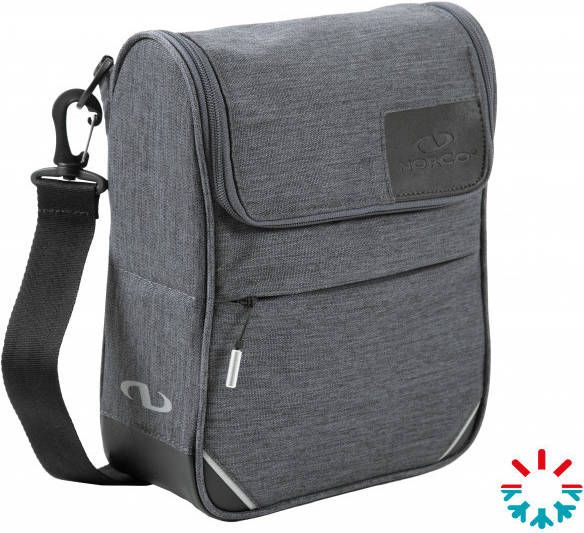 Norco Bags Kinburn Lenkertasche Iso Stuurtas l, grijs