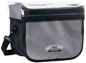 Norco Bags Yukon Lenkertasche Stuurtas l, grijs