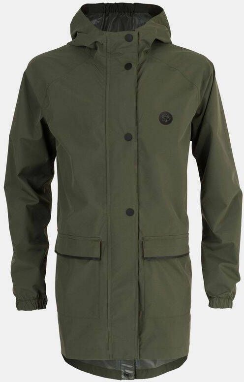 AGU Go kids parka army green 110 116 Leger groen