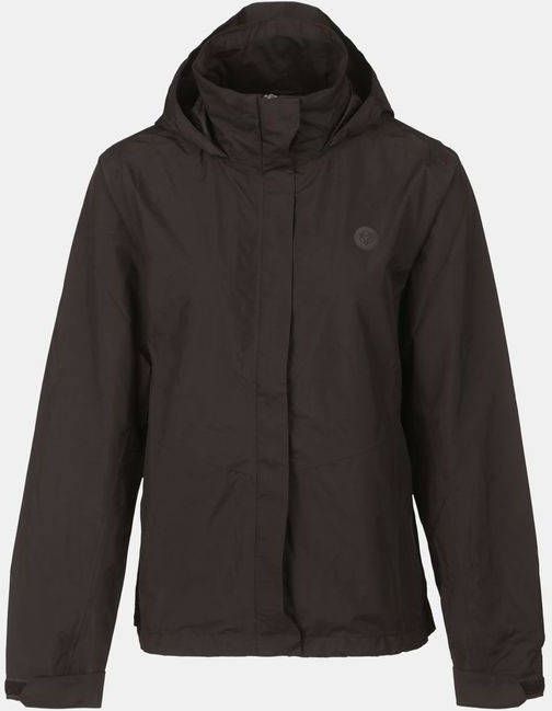 AGU dames regenjas section black xxl Zwart