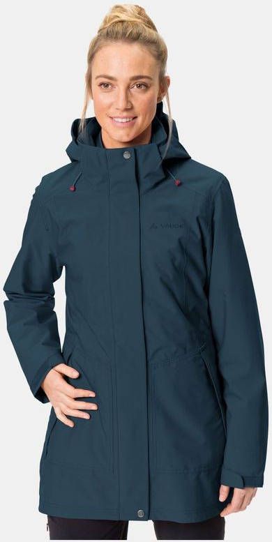 Vaude Idris III 3 in 1 Jas Dames Blauw