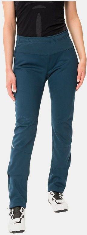 Vaude Wintry pants V Fietsbroek Dames Blauw