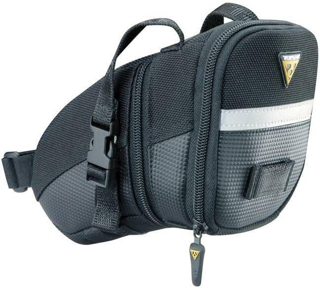 Topeak Zadeltas Strap Aero Wedge Pack Medium zadel, Fietsaccessoires