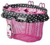 Basil Kinderfietsmand Jasmin Meisjes 20 X 28 Cm Staal Roze
