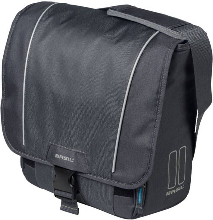 Basil fietsschoudertas sport design 18 liter Zwart