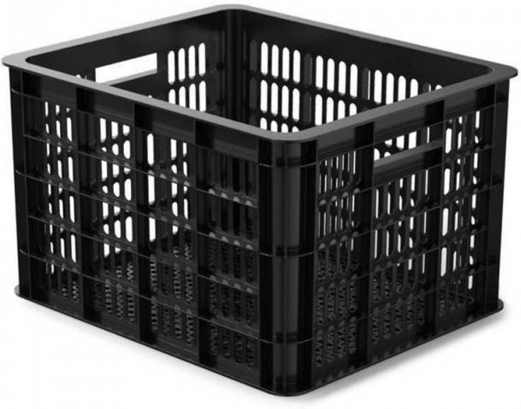 Basil Fietskrat Crate large 50 liter 50 x 36 x 27 cm zwart