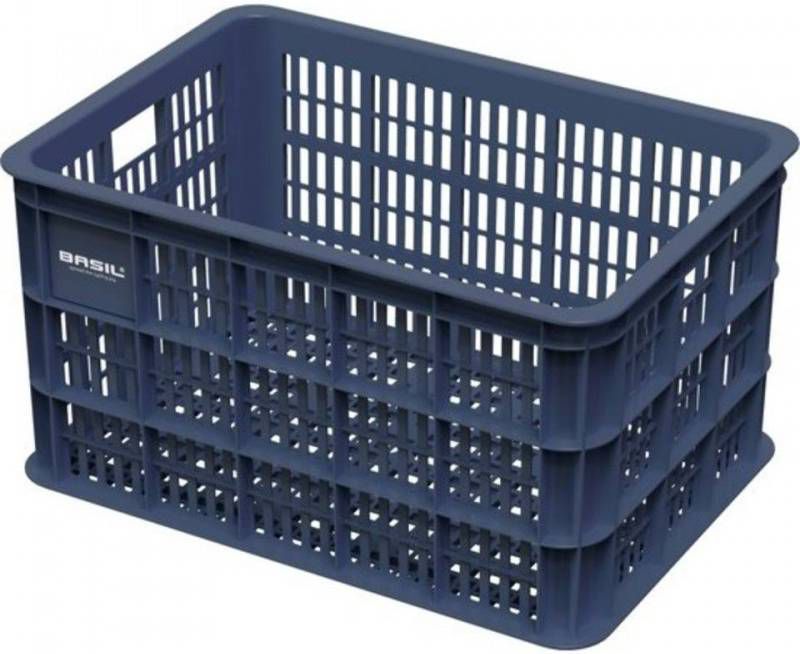 Basil Fietskrat Crate large 50 liter 50 x 36 x 27 cm bluestone