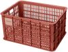 Basil Fietskrat Crate large 40 liter 34 x 49 x 27 cm terra red online kopen