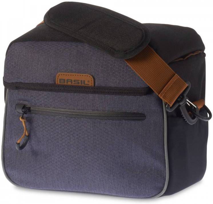 Basil Stuurtas Miles 6 Liter Unisex Donkergrijs