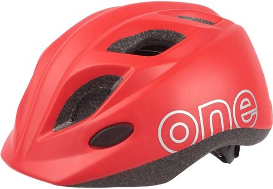 Bobike Kinder Helm S 52 56cm One Plus Mat Rood