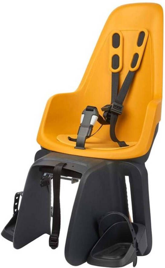 Bobike Maxi One Mighty Mustard Elektrische fiets bevestiging Achterstoeltje