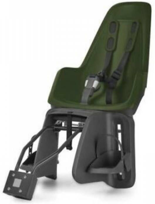Bobike Kinderzitje One Maxi Chocolate Brown Framebevestiging Donkergroen