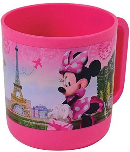 Disney Kunststof Minnie Mouse Eiffeltoren Beker 350 Ml Voor Kinderen Bekers