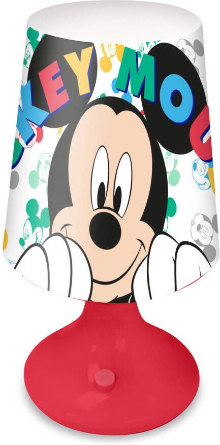 Disney Mickey Mouse Tafellamp/nachtlamp 18 Cm Voor Kinderen Bureaulampen