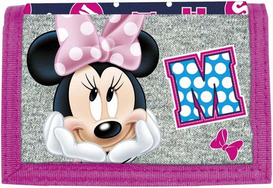 Disney Minnie Mouse Cute Portemonnee 12 X 8 Cm Multi