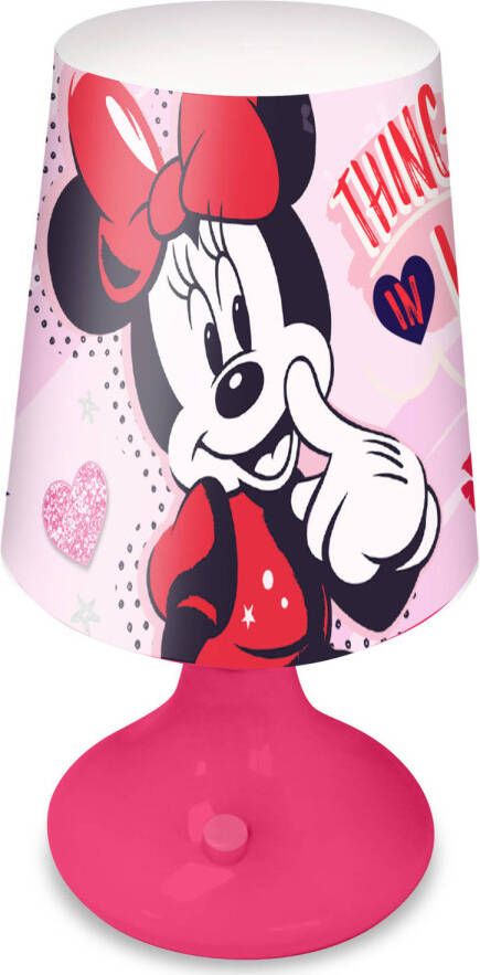 Disney Minnie Mouse Tafellamp/nachtlamp 18 Cm Voor Kinderen Bureaulampen