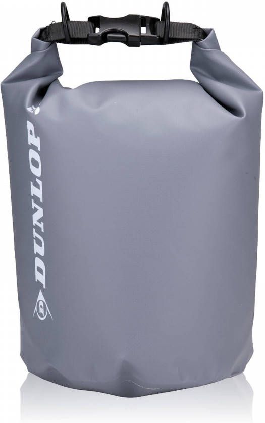 Dunlop Drybag 5 Liter Waterdichte Tas Duurzaam Pvc Stof En Waterdichte Zak Unisex Grijs