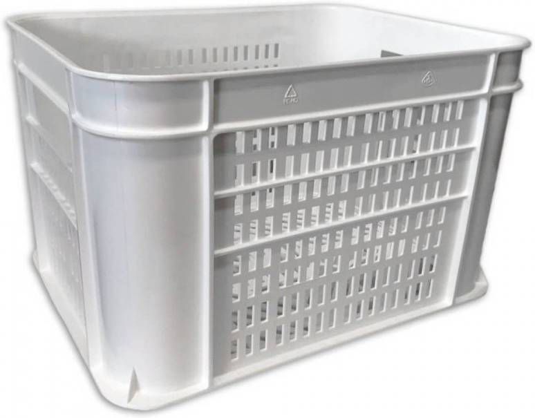 Lynx Fietskrat Kunststof 30 Liter Wit