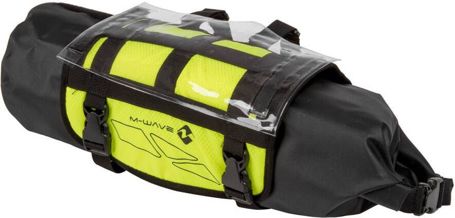 M-Wave M wave Stuurtas Rough Ride 10 Liter Zwart/geel