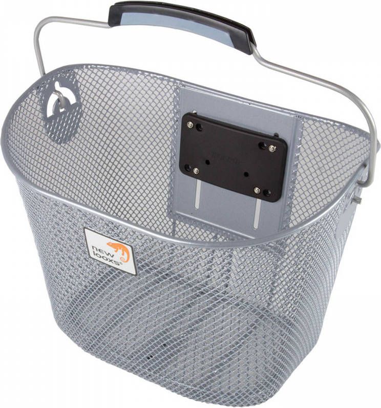 New Looxs Toscane Fietsmand Zilver