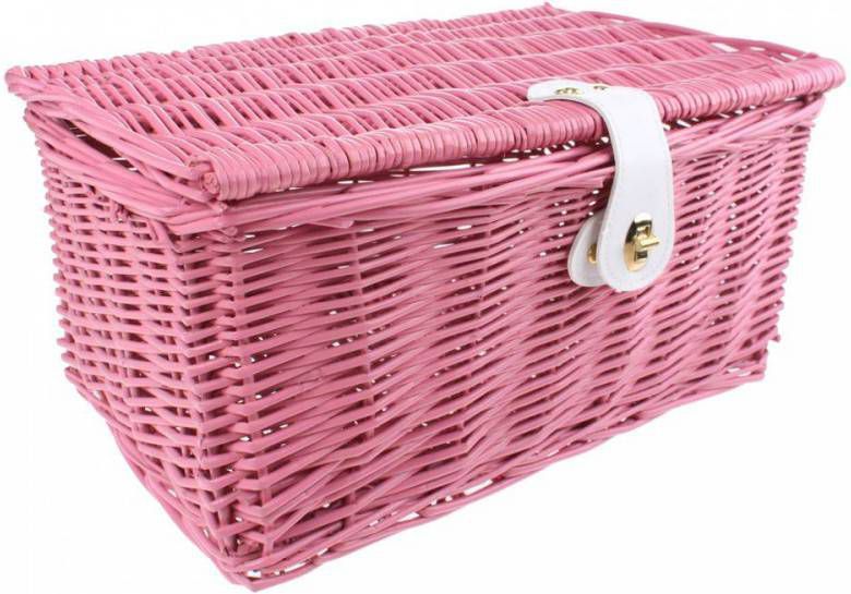 TOM Fietsmand 42 X 28 X 21 Cm 25 Liter Roze