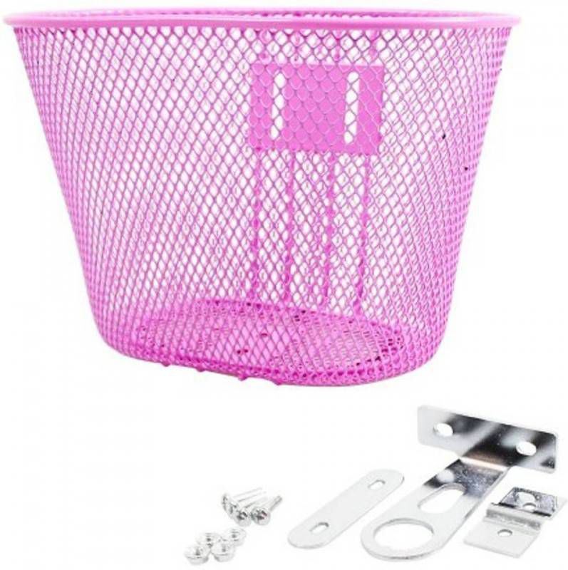 TOM Kinderfietsmand 8, 5 Liter Roze