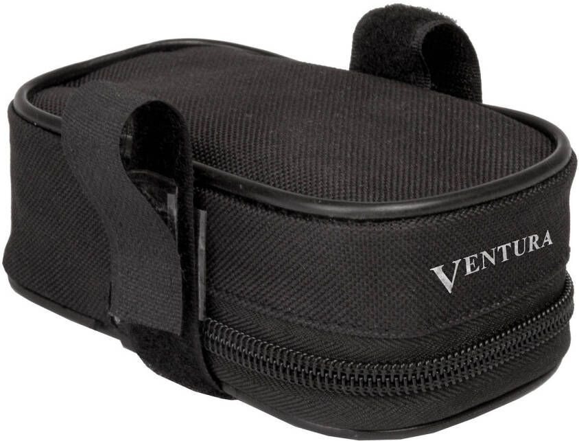 Ventura Zadeltas 600 Ml 14 X 5 X 8, 5 Cm Zwart