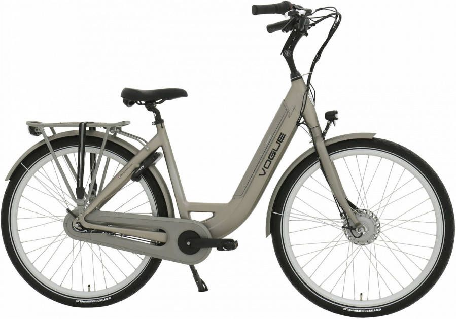 Vogue Elektrische Stadsfiets Mestengo 28 Inch 51 Cm Dames 8v Rollerbrake Grijs