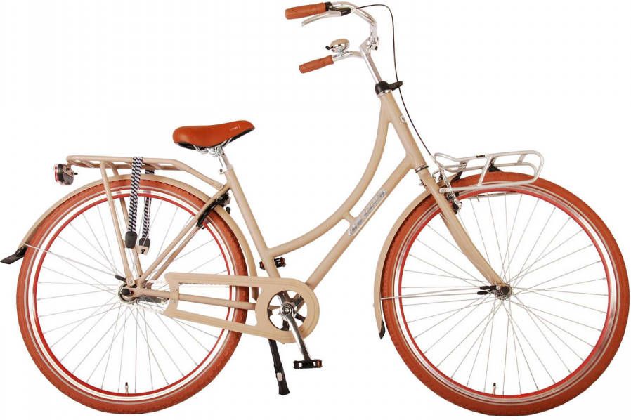 Volare Omafiets Classic Oma 28 Inch 48 Cm Dames Terugtraprem Lichtbruin