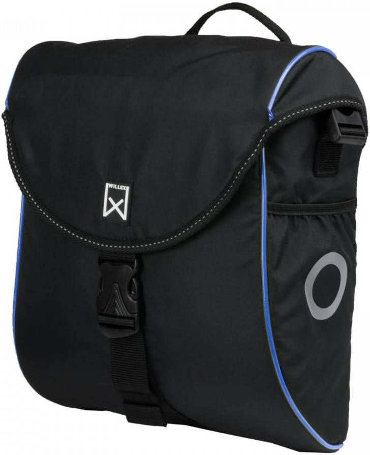 Willex pakaftas 300 S 12 liter Zwart/Blauw Zwart online kopen