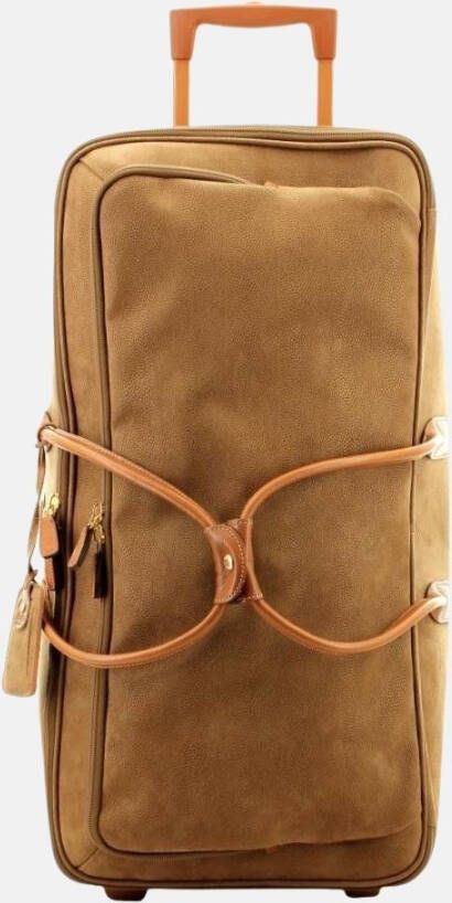 Bric's Bric's Life Holdall Reistas met Wielen 70 camel Trolley Reistas