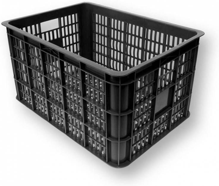 Basil Kunststof Fietskrat Large Zwart