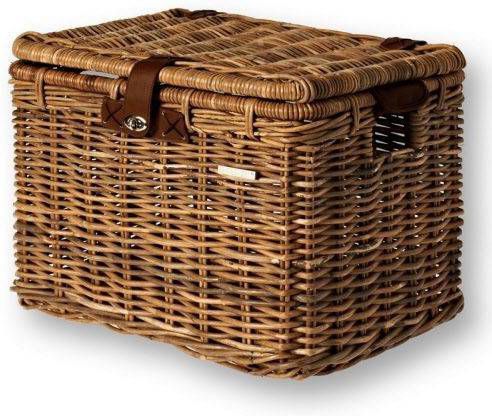 Basil Mand riet denton basket L 45x32x32 nature brown