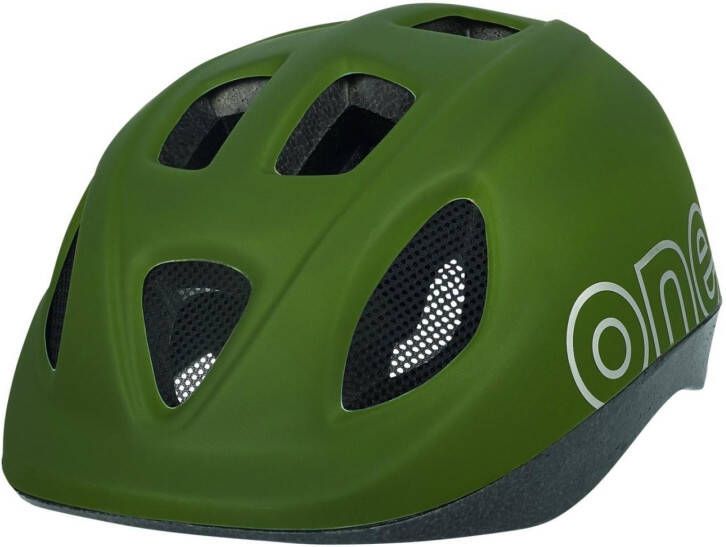 Bobike Kinder Helm S 52 56cm One Plus Olive Green Mat