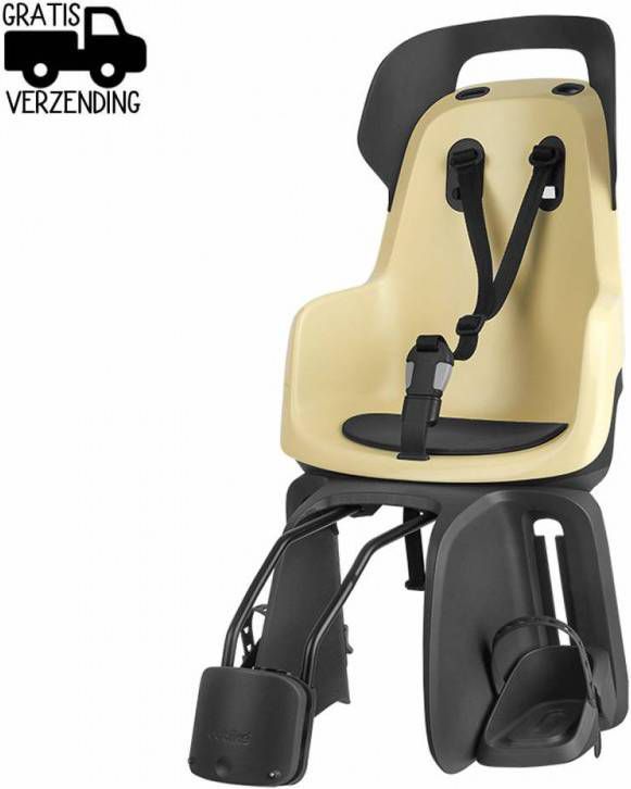 Bobike Kinderzitje Go Maxi Lemon Sorbet Framebevestiging Geel