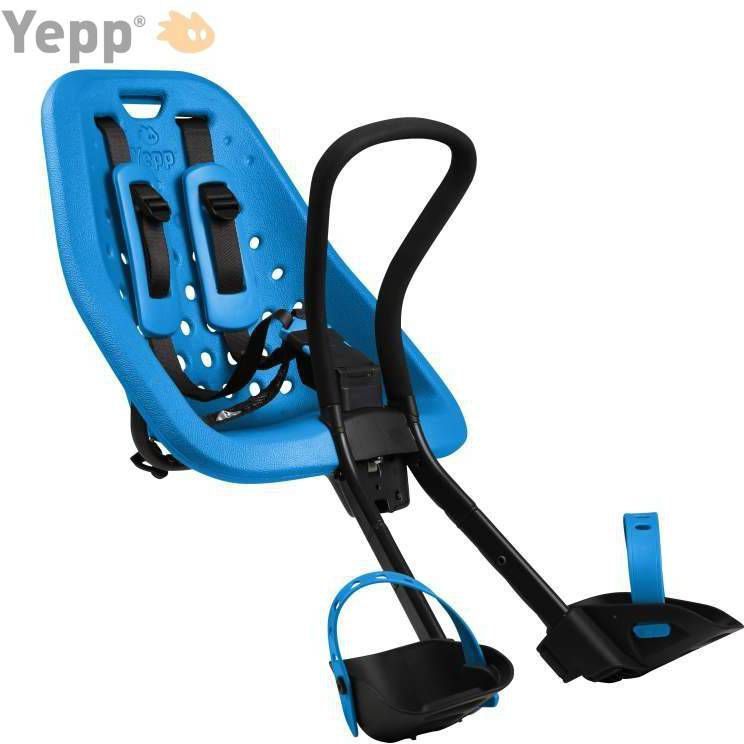 Thule Yepp Original Mini Voorzitje blauw Fietsstoeltje
