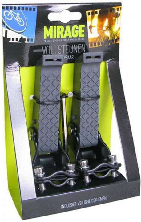 Mirage Voet rusten Voetensteuntjes met riempjes