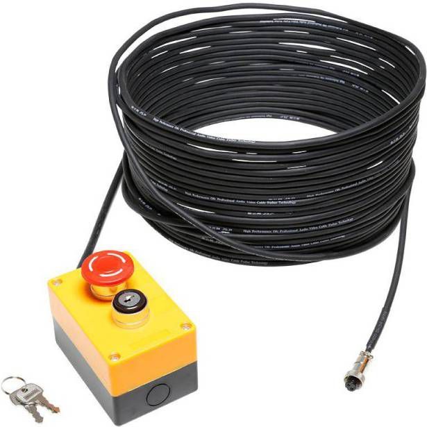 Cameo EKS 20M noodstop met sleutelschakelaar en kabel 20m