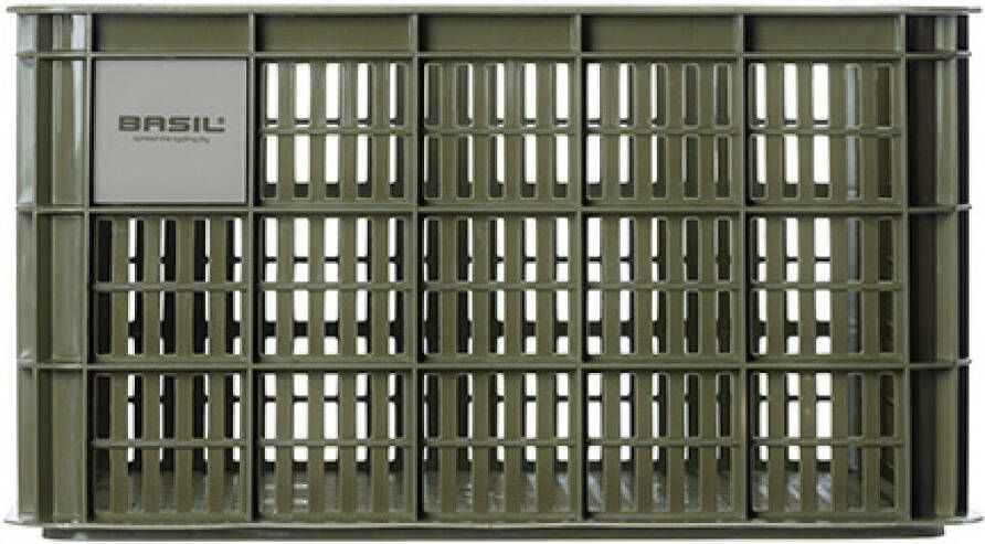 Basil gerecyclede fietskrat crate40 liter Donker groen Donker groen