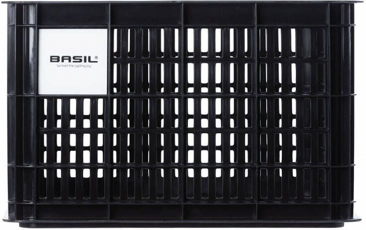 Basil gerecyclede fietskrat crate M 29, 5 liter Zwart