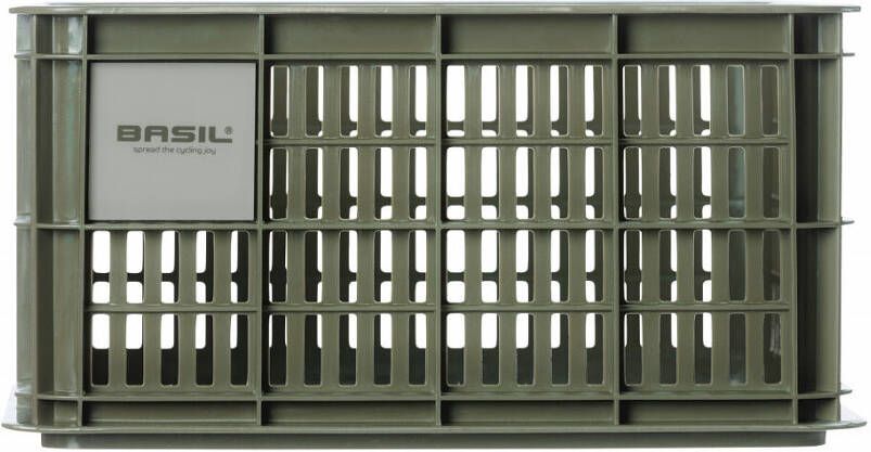 Basil gerecyclede fietskrat crate17, 5 liter Donker groen Donker groen