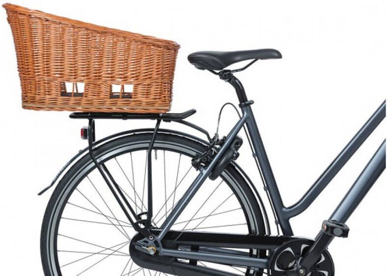 Basil Hondenfietsmand MIK Pasja large achtermand natural Beige