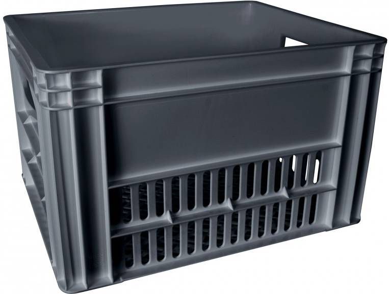 Fastrider Bicycle Box Large Fietskrat. Donkergrijs