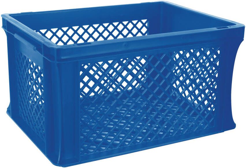 FastRider Fietskrat Junior 22 Liter Donkerblauw