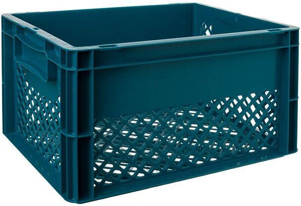 FastRider fietskrat medium blauw groen Turquoise