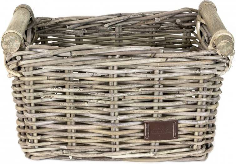 FastRider fietsmand bamboo 8 liter naturel Beige